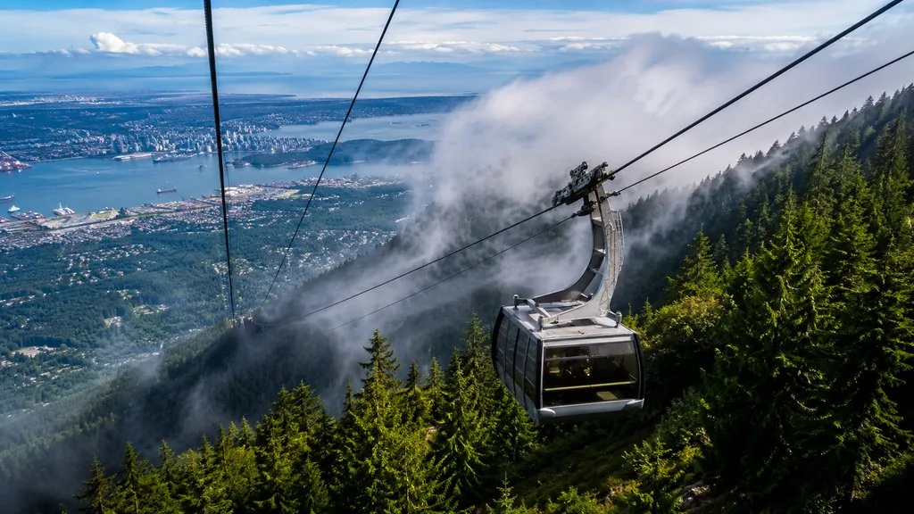 Le Grouse Mountain Skyride, inclus dans les visites combinées